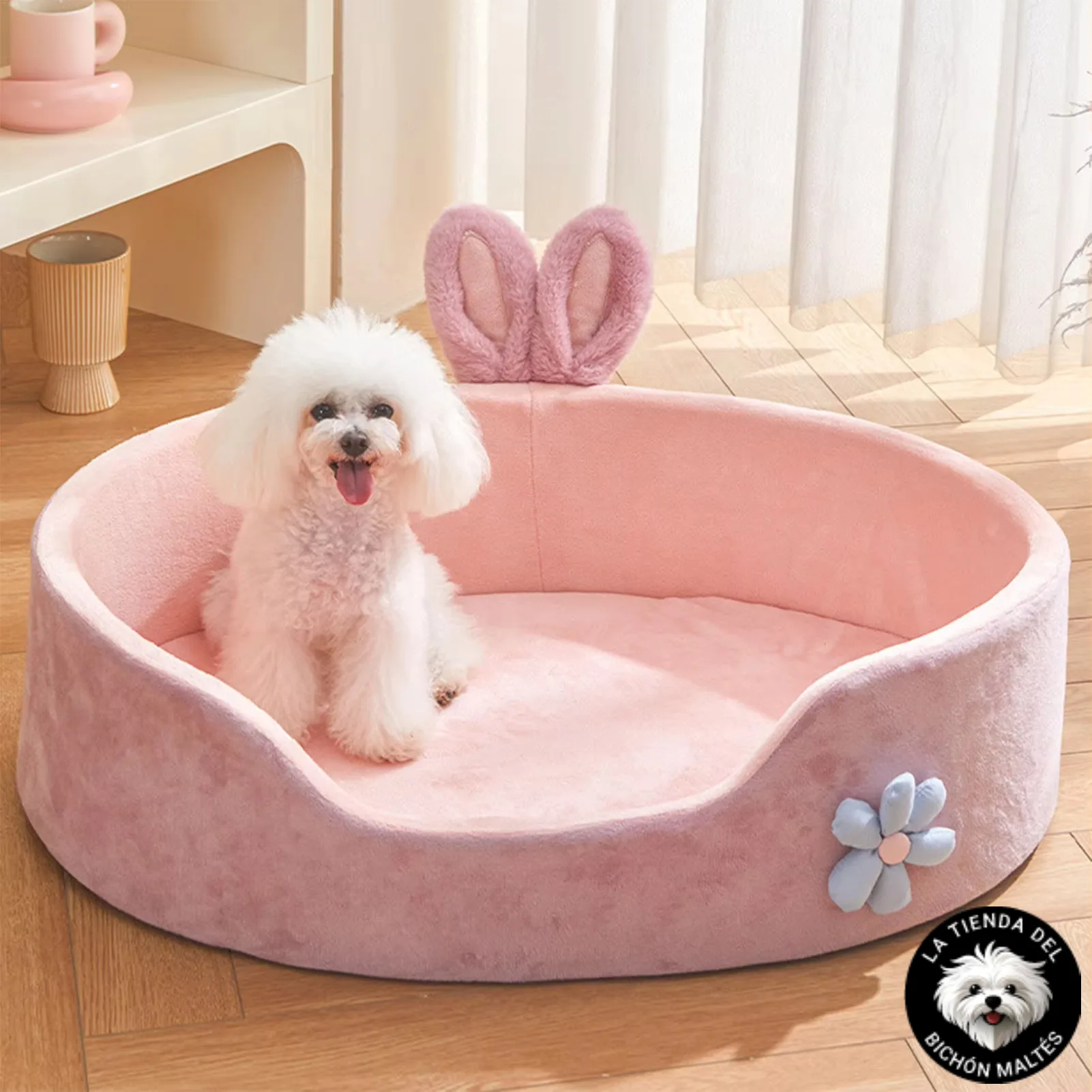 Cama con Orejas de Conejo