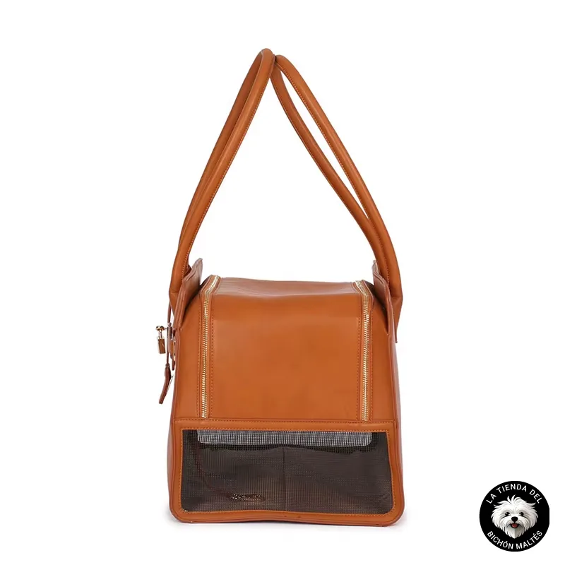 Detalles - Bolso Elegante de Piel para Mascotas