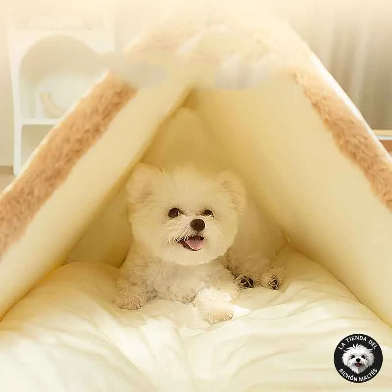 Tienda de Invierno para Perros Suave y Acogedora - Varios Colores