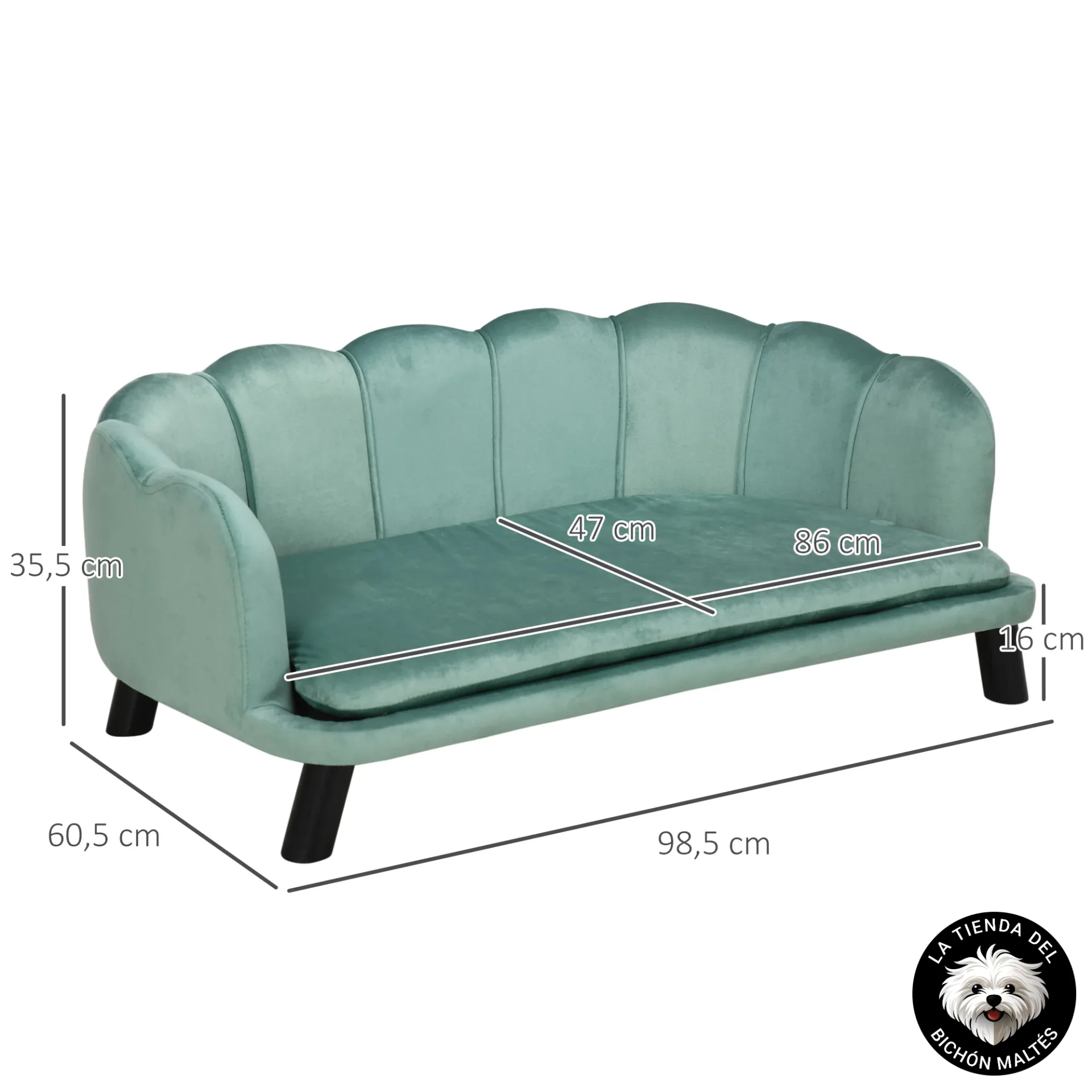 Sofá Cama para Mascotas Estilo Elegante