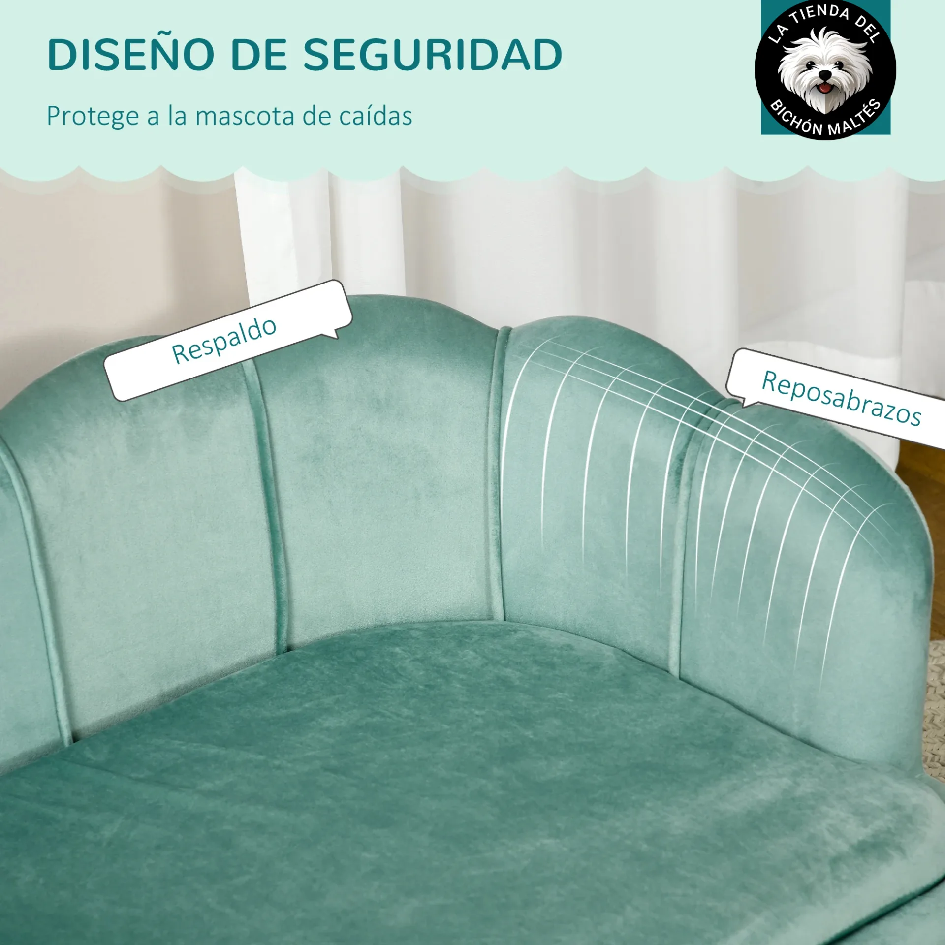 Sofá Cama para Mascotas Estilo Elegante