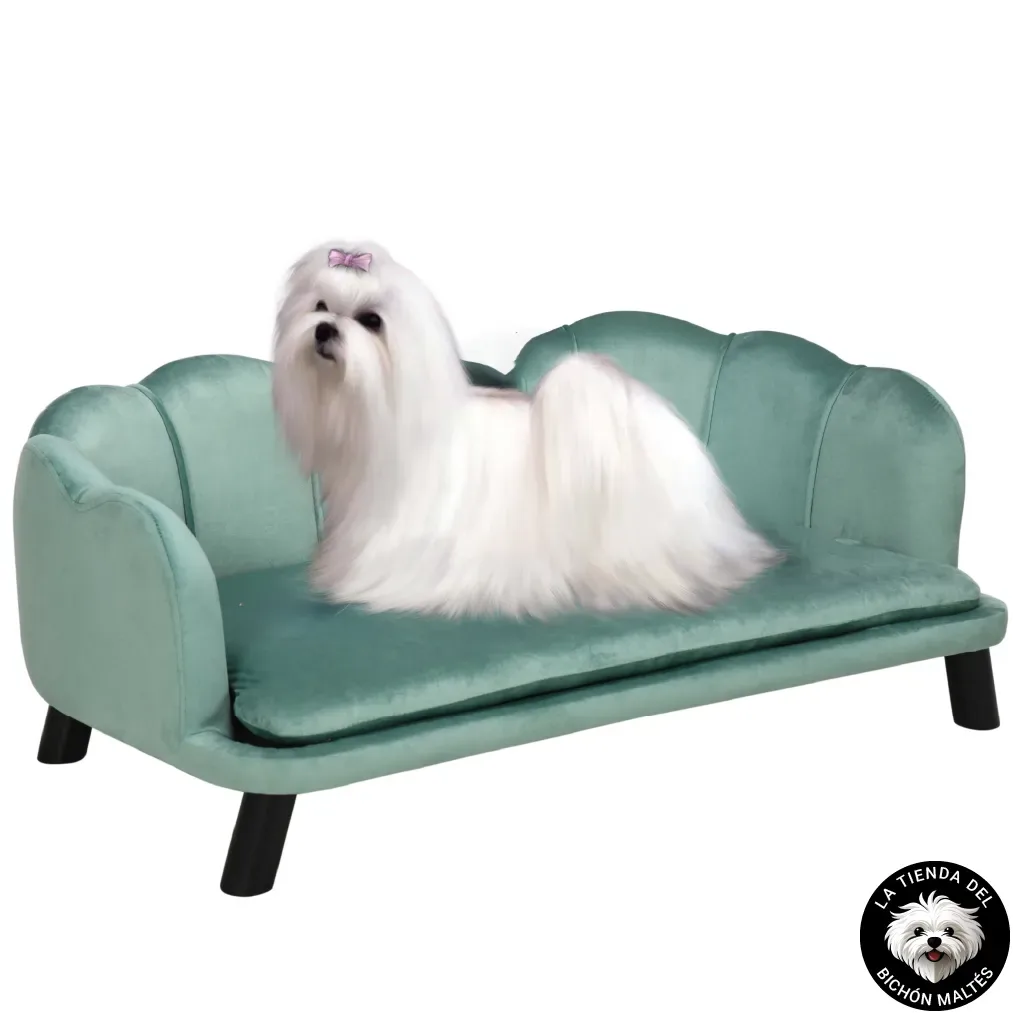 Sofá Cama para Mascotas Estilo Elegante para Malteses