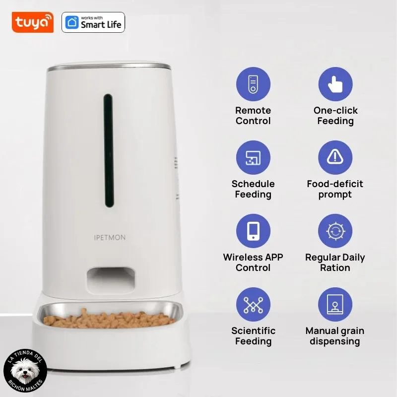 Comedero Inteligente para tu Mascota compatible con Tuya Smart y Smart Life - Imagen 1