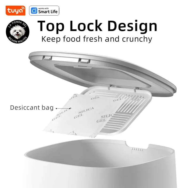 Comedero Inteligente para tu Mascota compatible con Tuya Smart y Smart Life - Imagen 4
