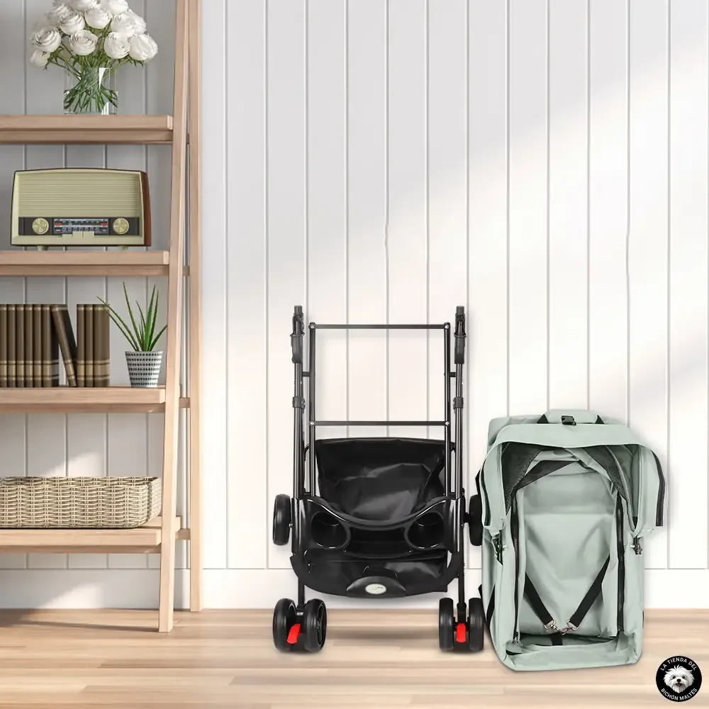 Carrito de Viaje Multifuncional para Mascotas - Varios Colores - Imagen 3