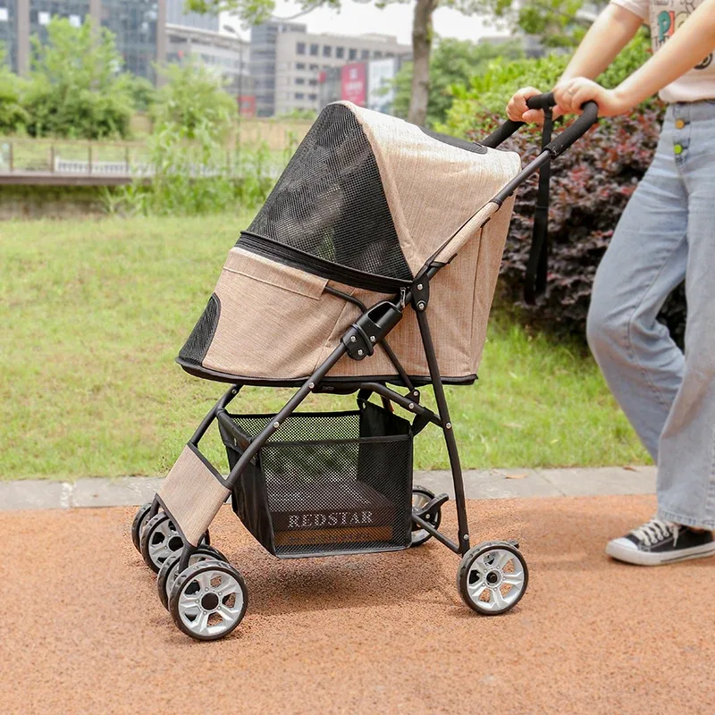 Cochecito Ultraligero para Perros Pequeños - Varios Colores - Imagen 5