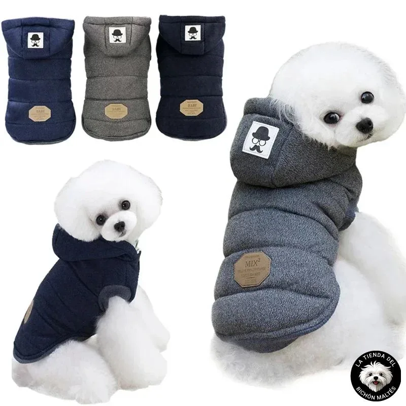Chaqueta cálida de invierno para perros pequeños