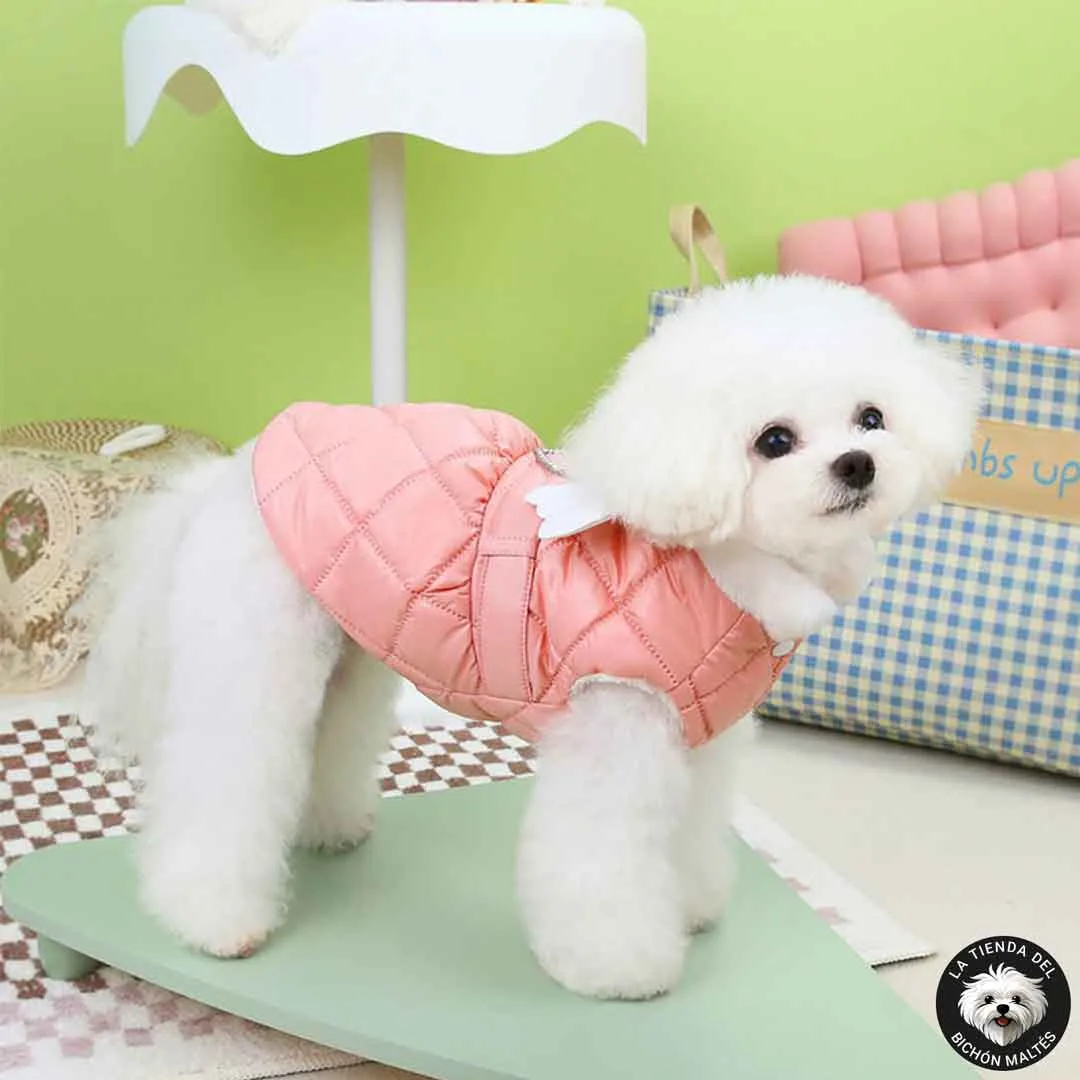 Vestido de Invierno Cálido con Alitas