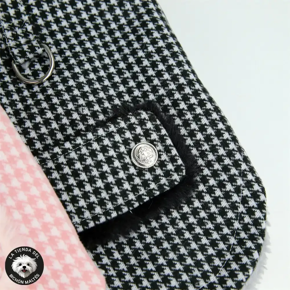 Abrigo estilo Chanel para perro pequeño - Varios Colores